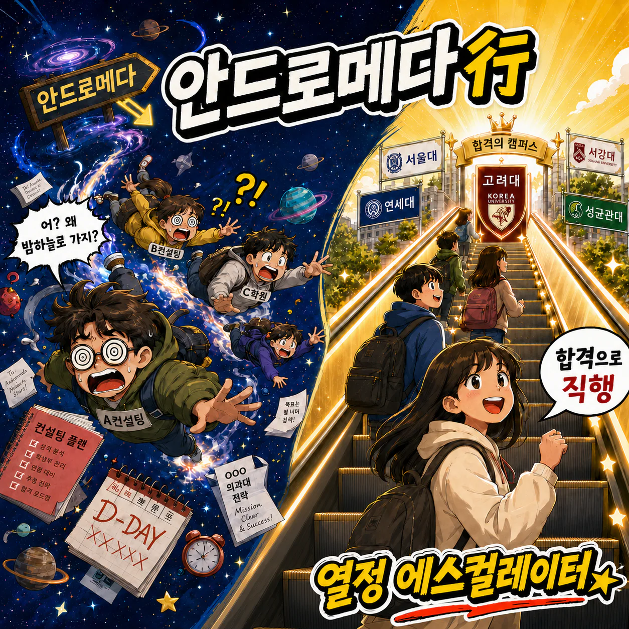 어디서부터 시작해야 할지 막막한 수시 지원 고민